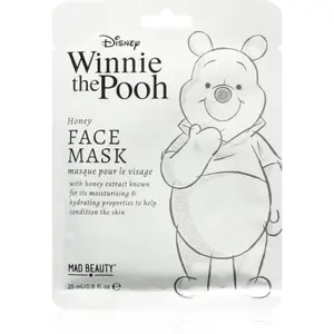 Mad Beauty Winnie The Pooh vyživující plátýnková maska s hydratačním účinkem Winnie The Pooh 25 ml