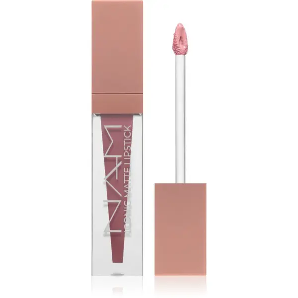 NAM Iconic Matte Lipstick matný hydratačný tekutý rúž odtieň 6 Vanilla Queen 3.5 ml