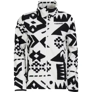 FUNDANGO SERENA Dámska flísová mikina, biela, veľkosť