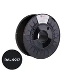 C-Tech 3DF-P-ASA1.75-9017 3D filament, PREMIUM LINE, ASA, RAL9017, 1,75mm, 1000g, Dopravní černý (Traffic black)