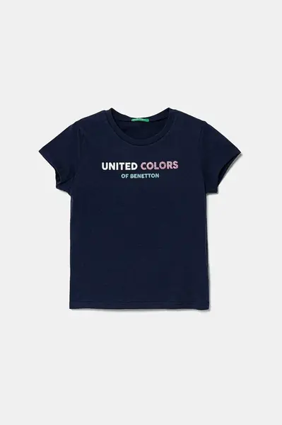 Dětské bavlněné tričko United Colors of Benetton