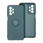 Zadní kryt SILICONE RING Case pro Samsung Galaxy A56 5G, zelená