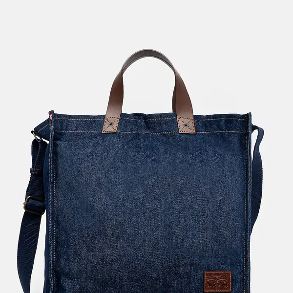 Džínová taška Levi's tmavomodrá barva, 002GX-0001