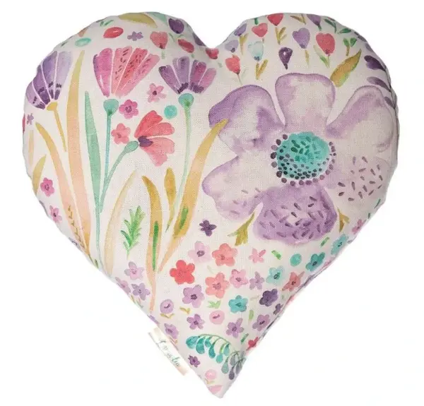 Dekorační vonný polštářek, louka na žluté