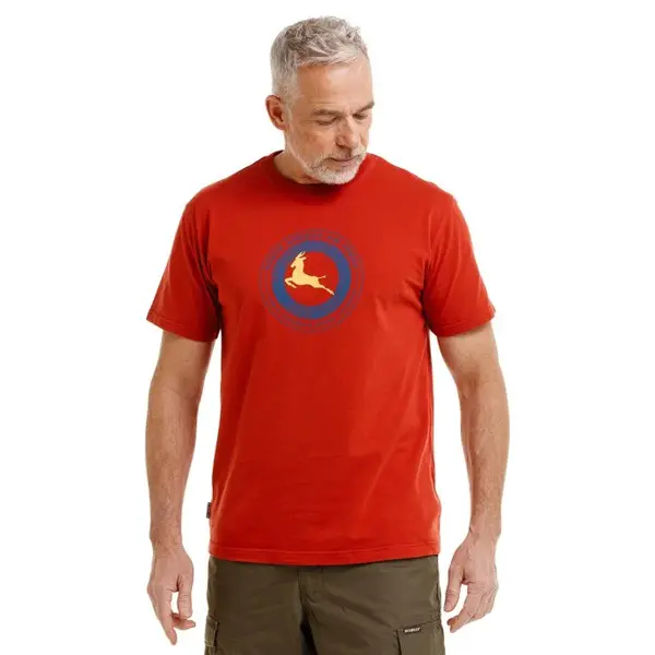 Bushman Pánske tričko Moor, terracotta XXL