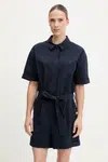 Overal EA7 Emporio Armani tmavomodrá barva, AF12506.7W000166