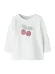 NAME IT Tričko 'NBFFRONTIE'  červená / biela