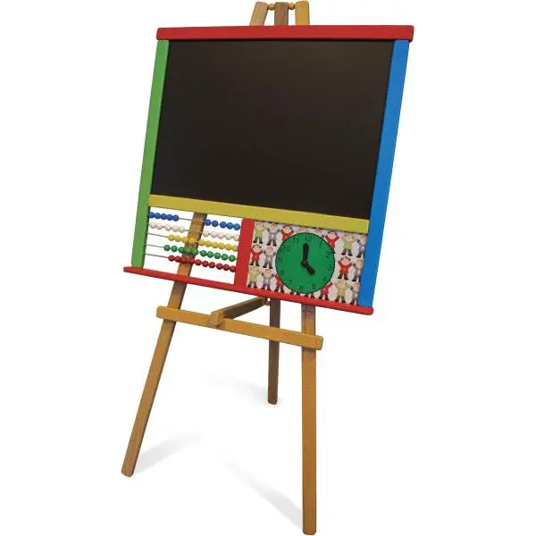 BABU - Tabule s počítadlem a hodinami BAREVNÁ