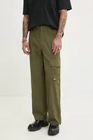 Kalhoty Dickies Jackson Cargo Pant pánské, zelená barva, jednoduché, DK0A4XK4