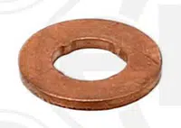Elring Těsnění pod vstřikovače diesel common rail 7 x 13,8 x 1,85 mm, měděné Velikost: 7.6x15x1.53 mm