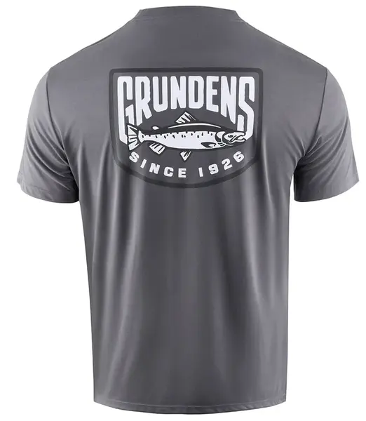 Grundéns tričko king salmon ss tech tee anchor - m
