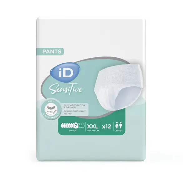 iD Pants Sensitive XXL Super 12 ks