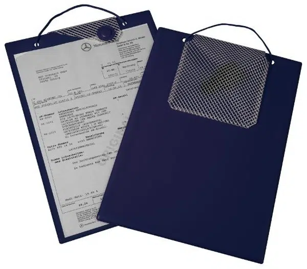EICHNER Desky na dokumenty A4 s magnetickým uzávěrem, žluté - Magnetic 9219-00671 Barva: modrá