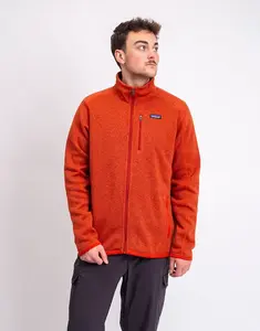 Patagonia M's Better Sweater Jacket Coal Orange L