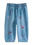 Next Džínsy  modrá denim