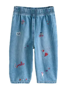Next Džínsy  modrá denim