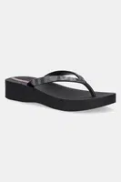 Žabky Ipanema MESH X PLAT dámské, černá barva, na platformě, 83612-BB801