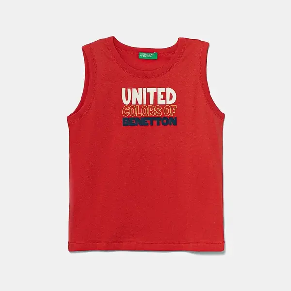 Dětské bavlněné tričko United Colors of Benetton