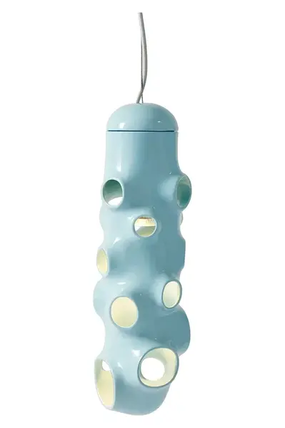 Závěsná lampa Pols Potten modrá barva