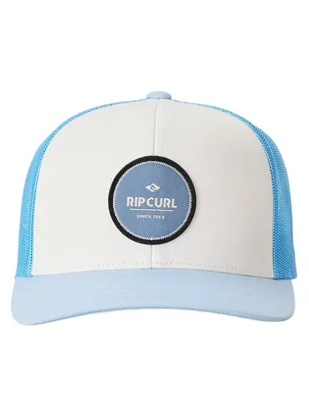 Rip curl kšiltovka Routine Curve Trucker Bone / Blue | Bílá | Velikost One Size