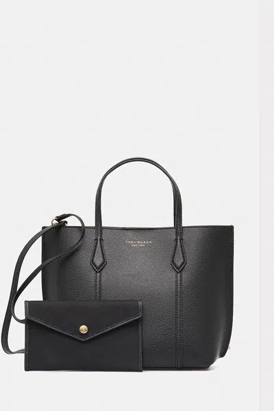 Kožená kabelka Tory Burch Perry černá barva, 174234-001