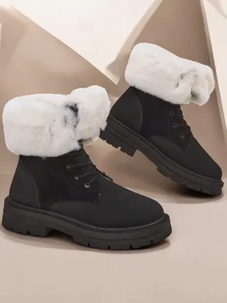 Resti Women's fur-lined ankle boots Nasaha