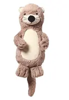 Plyšová hračka s hrkálkou Otter Maggie Vydra, béžovo-hnedá