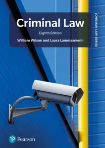 Criminal Law - Laura Lammasniemi, William Wilson