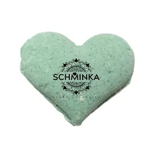 Schminka Šumivé máslové srdíčko do koupele Luční kvítí 45 g