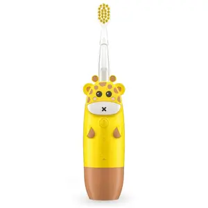 innoGIO GIOGiraffe Sonic Toothbrush sonický zubní kartáček pro děti Yellow 1 ks