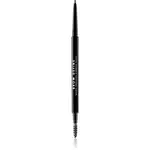 MUA Makeup Academy Brow Define precizní tužka na obočí s kartáčkem odstín Grey 0.05 g