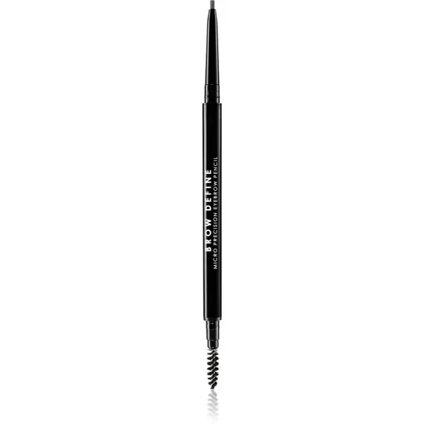 MUA Makeup Academy Brow Define precizní tužka na obočí s kartáčkem odstín Grey 0.05 g