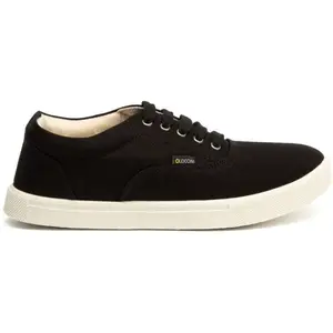 Oldcom TAYLOR Unisex bavlnené tenisky, čierna, veľkosť