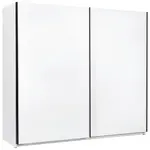 MID.YOU ŠATNÍ SKŘÍŇ S POSUVNÝMI DVEŘM, bílá, 250/211,5/61,5 cm