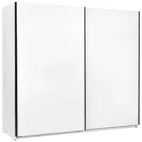 MID.YOU ŠATNÍ SKŘÍŇ S POSUVNÝMI DVEŘM, bílá, 250/211,5/61,5 cm