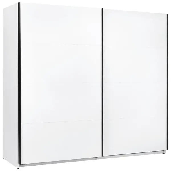 MID.YOU ŠATNÍ SKŘÍŇ S POSUVNÝMI DVEŘM, bílá, 250/211,5/61,5 cm