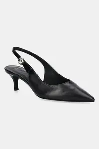Kožené lodičky Furla Sfera Slingback