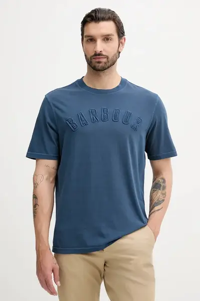 Barbour Bavlněné tričko Barbour BANFORD