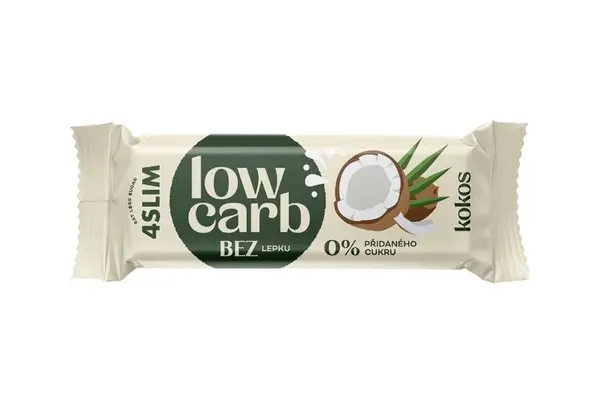 4Slim Čekanková tyčinka Low Carb kokos 35 g
