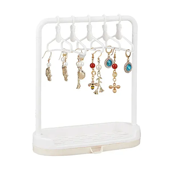 Plastic Doll Garment Rack & Clothes Hanger Sets
