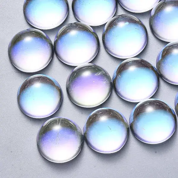 Transparent Glass Cabochons