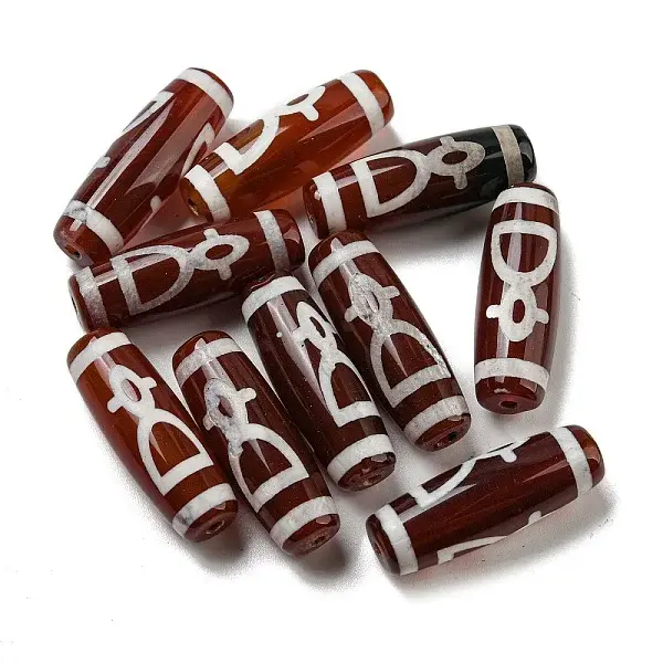 Tibetan Style dZi Beads Strands