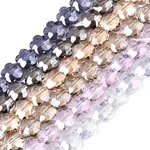 Electroplate Glass Beads Strands
