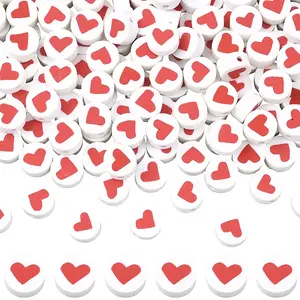 300Pcs Handmade Polymer Clay Beads