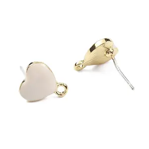 Alloy Enamel Stud Earring Findings