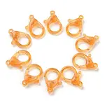 Transparent Plastic Lobster CLaw Clasps