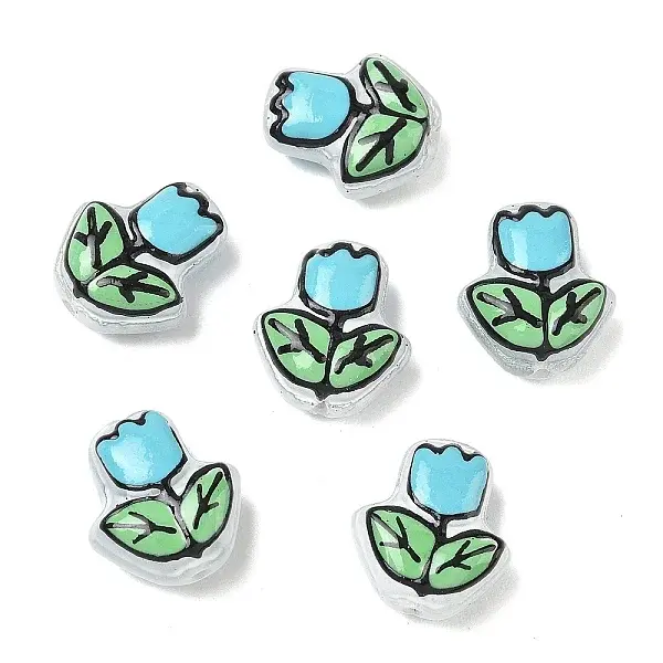 Transparent Glass Enamel Beads