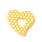 Opaque Polka Dot Pattern Resin Pendants