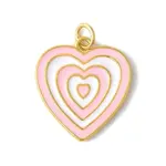 Brass Enamel Pendants