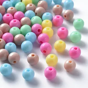 Opaque Acrylic Beads